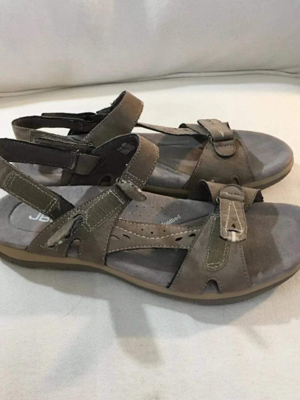 JBU Stephie Vegan Nubuck Casual Sandal